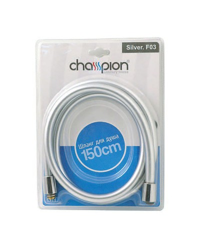 Шланг для лійки душа CHAMPION SILVER.F03 (150 см) (CH0175)