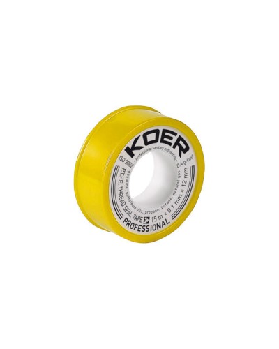 ФУМ стрічка для газу KOER ST-02 15M * 0.1mm * 12mm (KR0120)