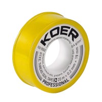 ФУМ стрічка для газу KOER STP-02 PRO 20M * 0.2mm * 19mm (KR0122)