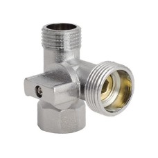 Кран трехходовый 1/2Mx3/4Mx1/2F KOER KR.515 (KR0103)