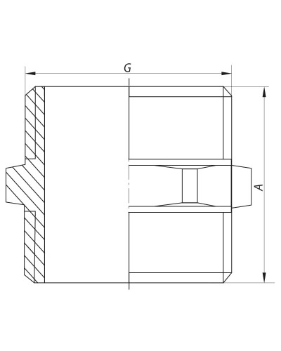 Ніпель 3/4 '' KOER KF.N08 (KF0029)