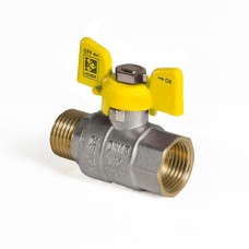 Кран шариковый 1/2" ГШМ ГАЗ (KOER KR.218.G) (KR0036)