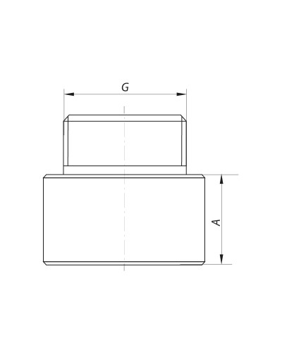 Удлинитель 1/2" 20мм (хром) KOER KF.E06-20.CHR (KF0094)