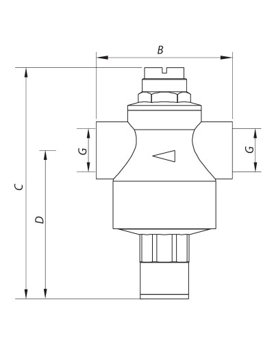 Редуктор тиску KOER KR.1251 1/2 "(KR2660)