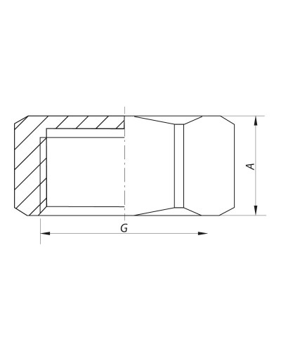 Заглушка 1/2" В KOER KF.P06F (KF0007)