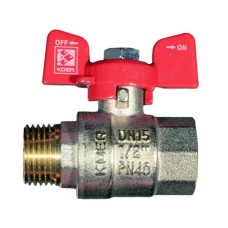 Кран шаровой KOER 1/2" ГШМ (KR.218) (KR0034)