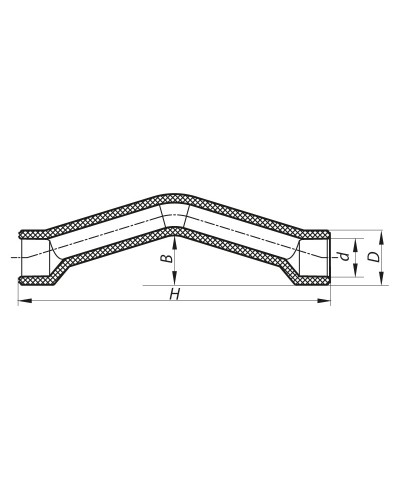 Обвод средний KOER PPR 32 K0073.PRO (KP0087)