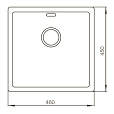Мойка MIXXUS MX4645-200x1.2-HANDMADE (MX0567)