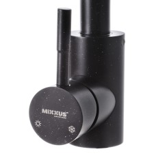 Смеситель кухонный черный MIXXUS SUS 011-2 (SS0003)