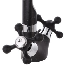 Смеситель кухонный черный MIXXUS Color 273 (MI2763)