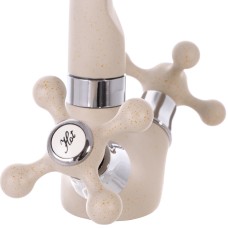 Смеситель кухонный бежевый MIXXUS Color 273 (MI2762)