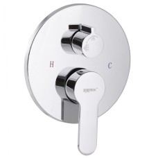 Встраиваемая душевая система со смесителем и тропич. душем ZERIX LR2403-2 (LL1210)