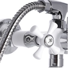 Смеситель для ванны MIXXUS OMEGA 140 WHITE (MI2768)