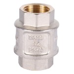 Клапан зворотний KOER (нікельований) 1/2" (KOER KR.172.N) (KR2780)