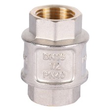 Клапан зворотний KOER (нікельований) 1/2" (KOER KR.172.N) (KR2780)