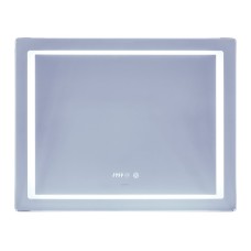 Дзеркало Mixxus Style MR03-90x70(годинник, LED-підсвічування, антизапотівання) (MI6007)