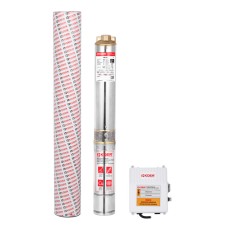 Скважинный насос. центробеж. KOER 4SDM 2/9 + пульт (KP2627)