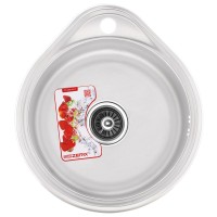 Кухонная мойка ZERIX Z4843-06-160MD (micro decor) (ZS0567)