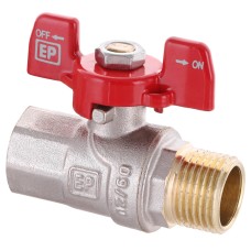 Кран шаровый 1/2" ГШМ EUROPRODUCT EP.110 (EP2934)