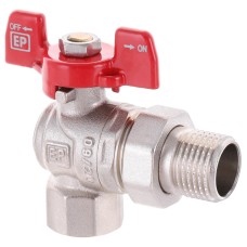 Угловой кран с американкой 1/2" EUROPRODUCT EP.411 (EP2959)