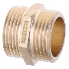 Ниппель 3/4'' KOER WM.N08.WN БЕЗ НИКЕЛЯ (KR2991)