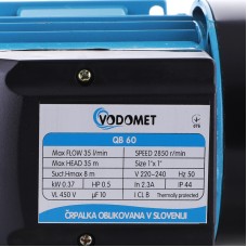 Насос этаж. вихревой VODOMET QB60 (VO0021)