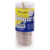 Лен сантехнический Unipak Unigarn 80г. (Катушка в контейнере) (UP0587)