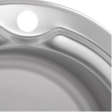 Кухонная мойка ZERIX Z510-08-180E (satin) (ZX1586)