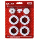 Комплект для радіатора 3/4" KOER SET-04 (без кріплень) (KR1562)