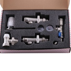 Смесительный узел для коллект. с левым. иногда. KOER KR.1022L2 - 1" (без насоса) (угловой) (KR29