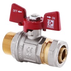 Кран шаровой KOER KR.351 - 20x3/4М WING (LL1790)