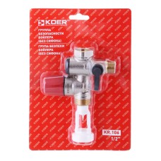 Группа безопасности бойлера (без сифона) 7бар KOER KR.106 - 1/2" (KR2914)