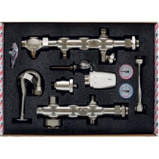 Смесительный узел KOER KR.S1021 (с байпасом) 1" НР SUS304 (KR2955)