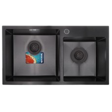 Набор MIXXUS SET-7843D-220x1.0-PVD (мойка+смеситель+диспенсер) (MX0585)