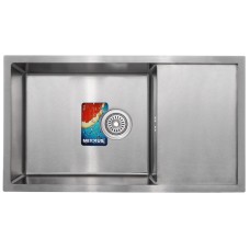 Набор MIXXUS SET-7844-200x1.0-SATIN (мойка + смеситель + диспенсер + сушка для посуды) (MX0582)