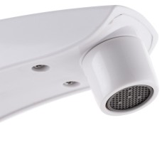 Смеситель для умывальника PLAMIX Sergio-001 Белый (без подводки) (PM0602)