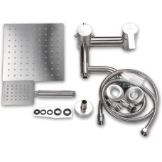 Душевая колонна со смесителем из нерж. стали SUS304 ZERIX NOX-009-J (ZX3263)