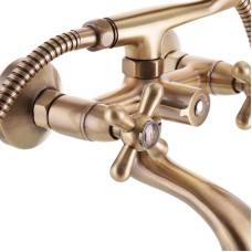 Смеситель для ванны HAIBA DOMINOX 142 EURO Бронзовый (HB3938)