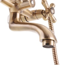 Смеситель для ванны HAIBA DOMINOX 142 EURO Бронзовый (HB3938)