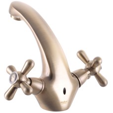 Смеситель для умывальника HAIBA DOMINOX 161 Бронзовый (HB3937)