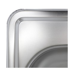 Кухонная мойка ZERIX Z4848-06-160E (satin) (ZM0557)