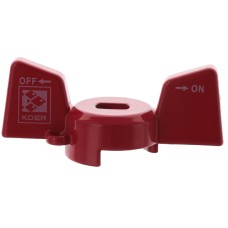 Ручка бабочка KOER для крана шарового 1/2'' алюминиевая (KR3016)