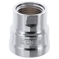 Муфта редукційна 1/2"х3 /4" (хром) KOER KF.C0608.CHR (KF0122)