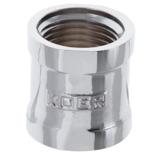 З'єднувальна муфта 1/2" (хром) KOER KF.C06.CHR (KF0116)