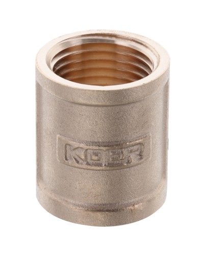 З'єднувальна муфта KOER KF.C06.WN - 1/2'' (Без нікелю) (KR3025)