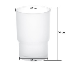 Стакан для ванной комнаты ZERIX LR752 (LL1481)