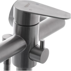 Смеситель для ванны из нерж. стали SUS304 ZERIX FOX-006 (EURO) (ZX3151)