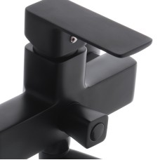 Смеситель для ванны Haiba Kubus 006 Черный (HB3931)