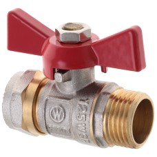 Кран шаровой WATERPRO WING 16x1/2M (MA0115)