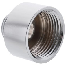 Переходник (коннектор) 1/2 "х1" (хром) KOER KF.A0610.CHR (KF0135)